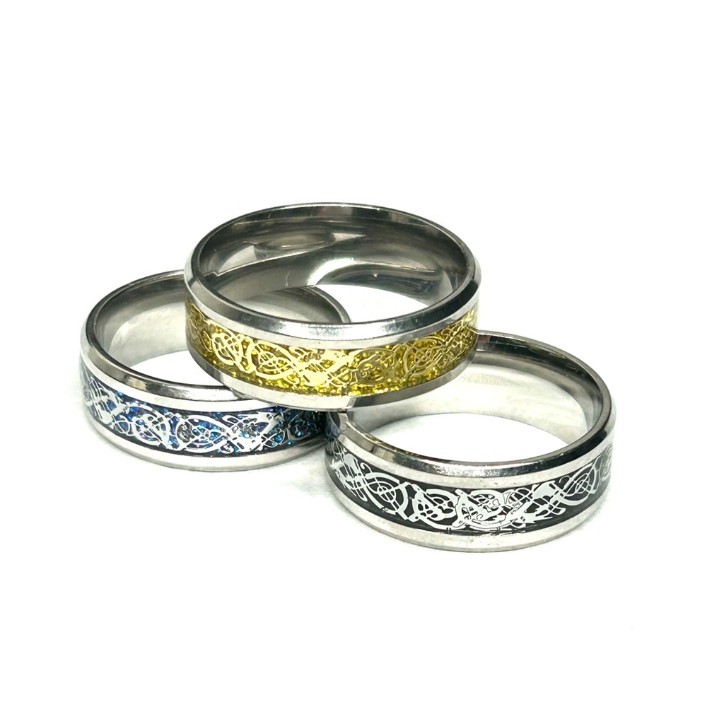 Ss Gold Ring - image 2